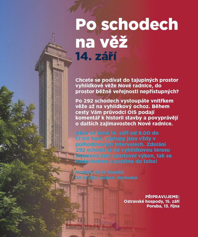 Po schodech na věž.